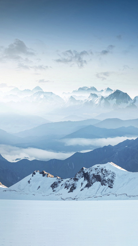 High Mountain in Morning Time preview