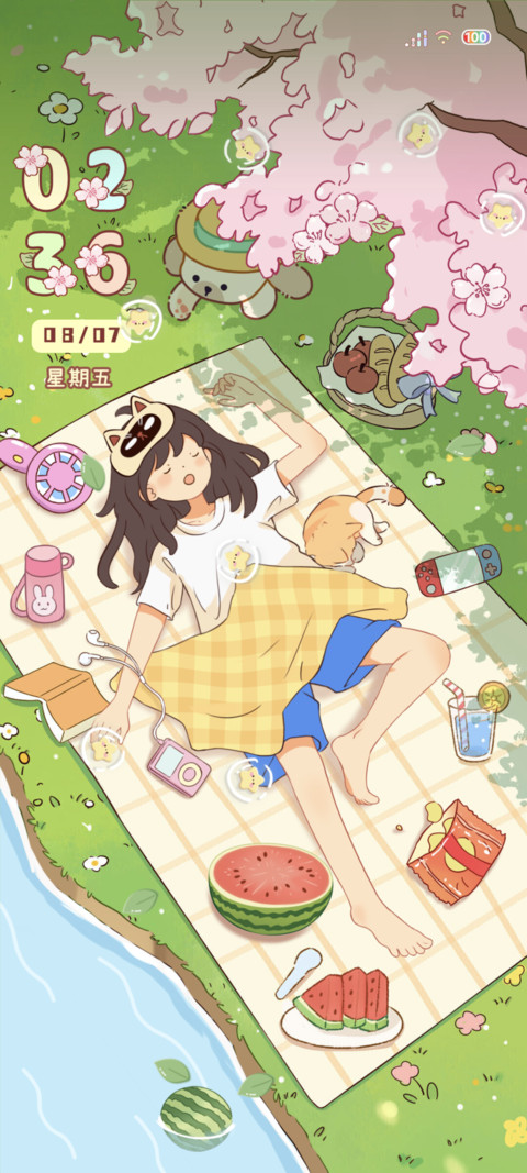 夏日野餐小憩 preview