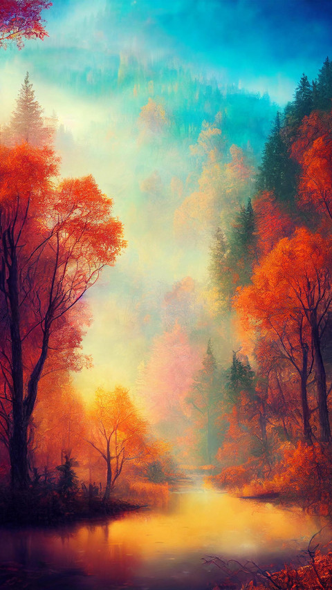 Autumn Art Painting preview
