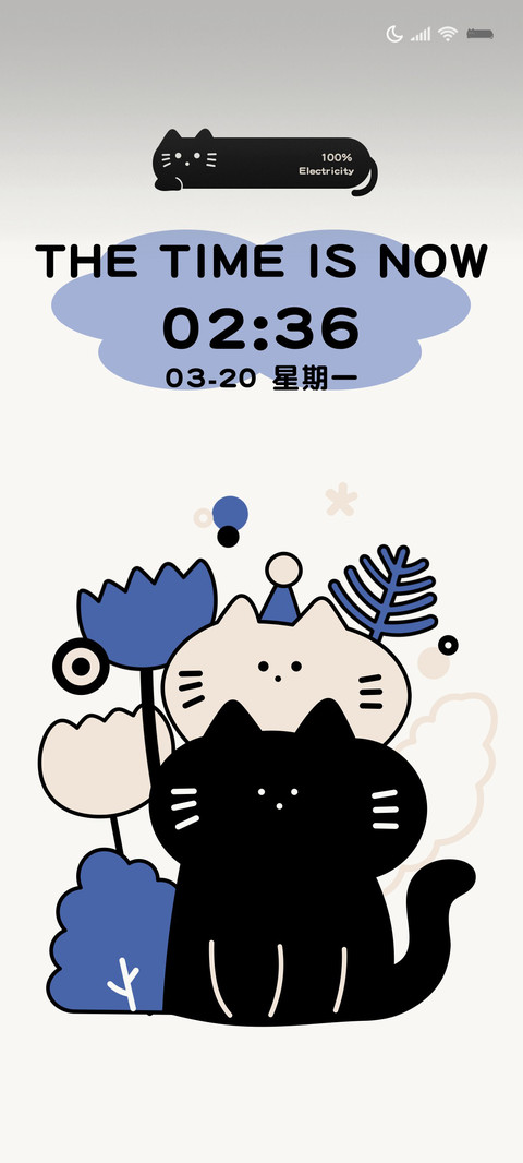 治愈插画萌萌猫咪 preview