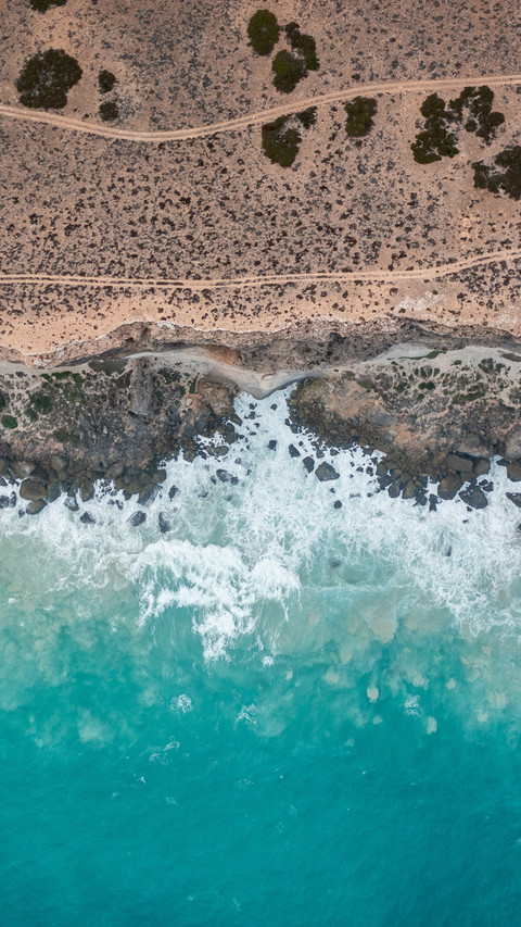 Bondi Cliff Waves Crashing on the Shore preview