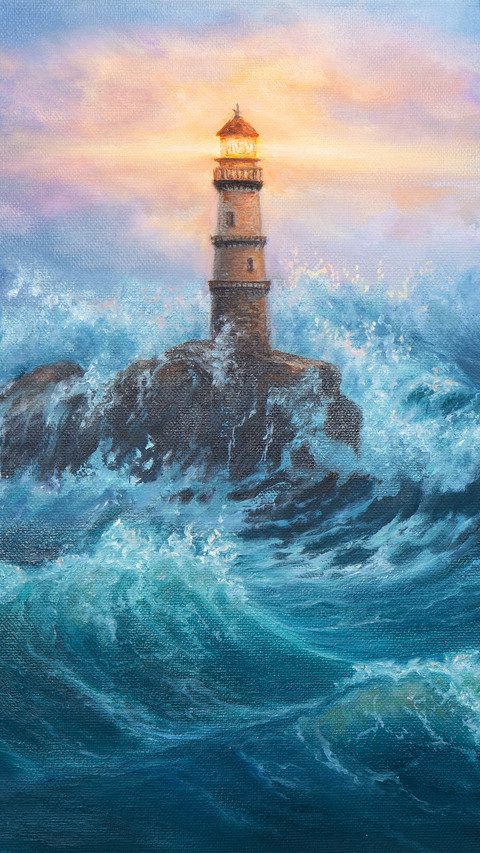 Lighthouse and ocean 2 preview