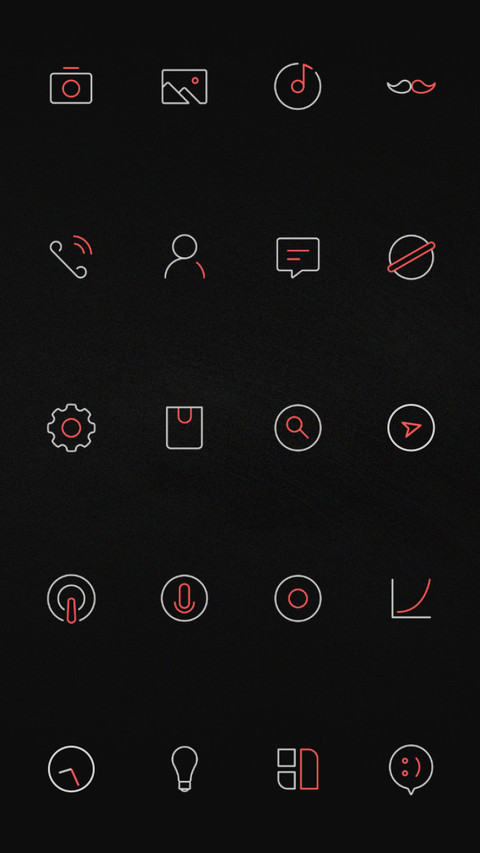 Simple Black Red preview