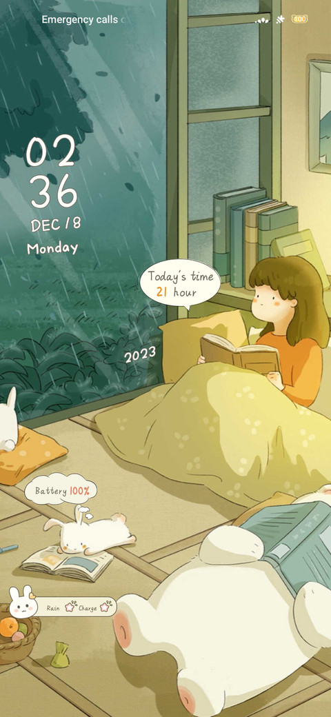 Read in the rain preview