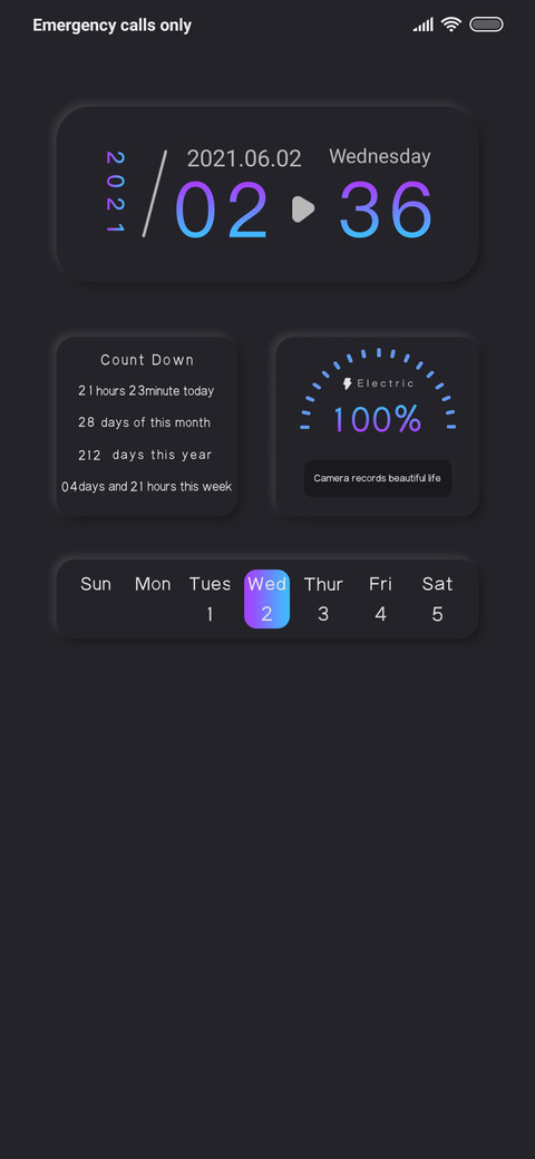 Blue-purple preview