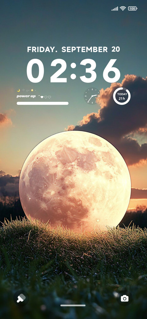 A superlarge moon preview
