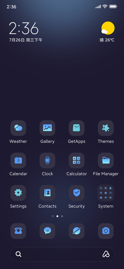 Blue [ON] preview