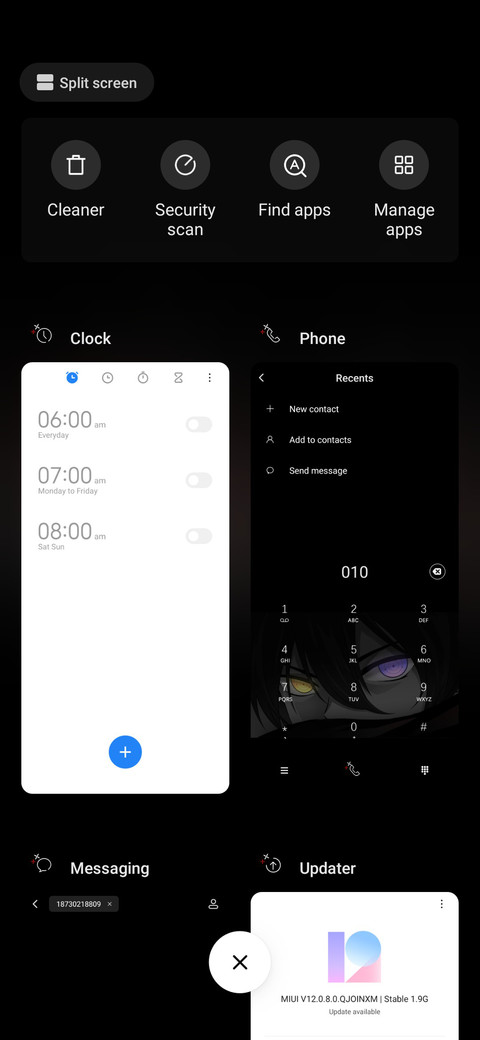 Disqualification miui theme