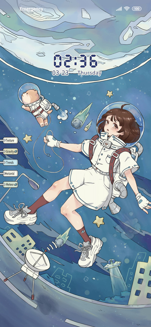 Spacewalk Girl preview