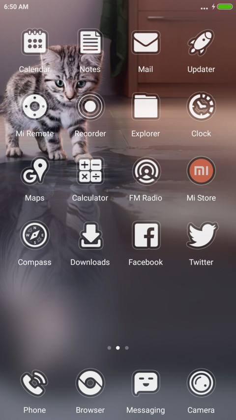 Cat and Tiger miui theme