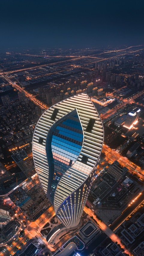 Jiangsus tallest building Guojin Center 6 preview
