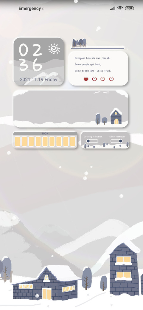 Simple winter preview