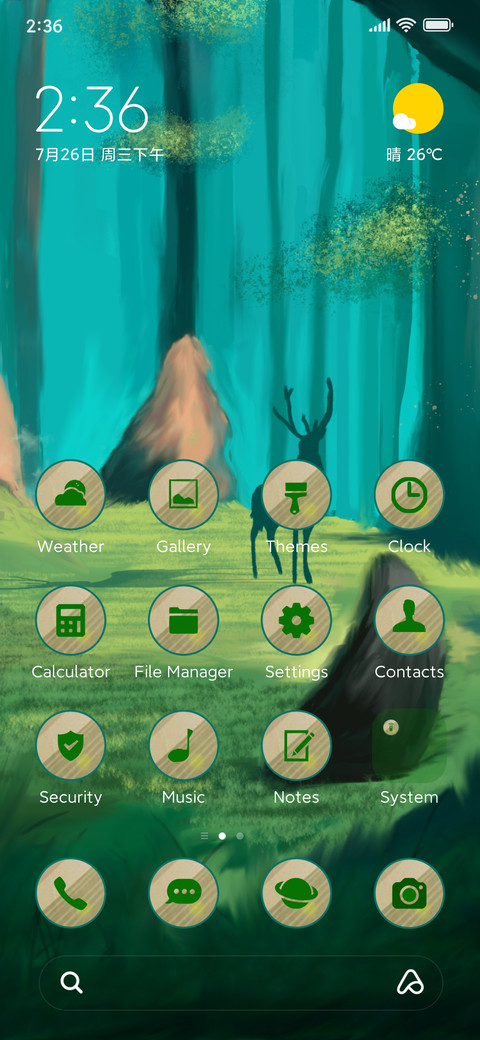 pastel deer preview