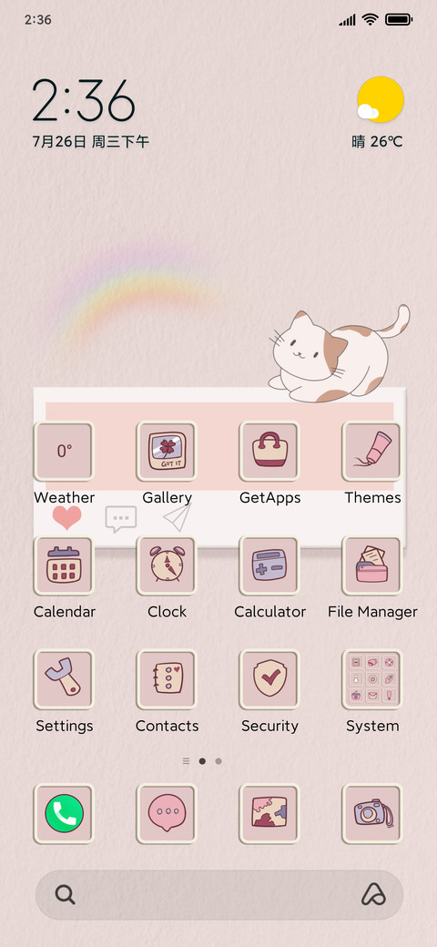 Warm message preview