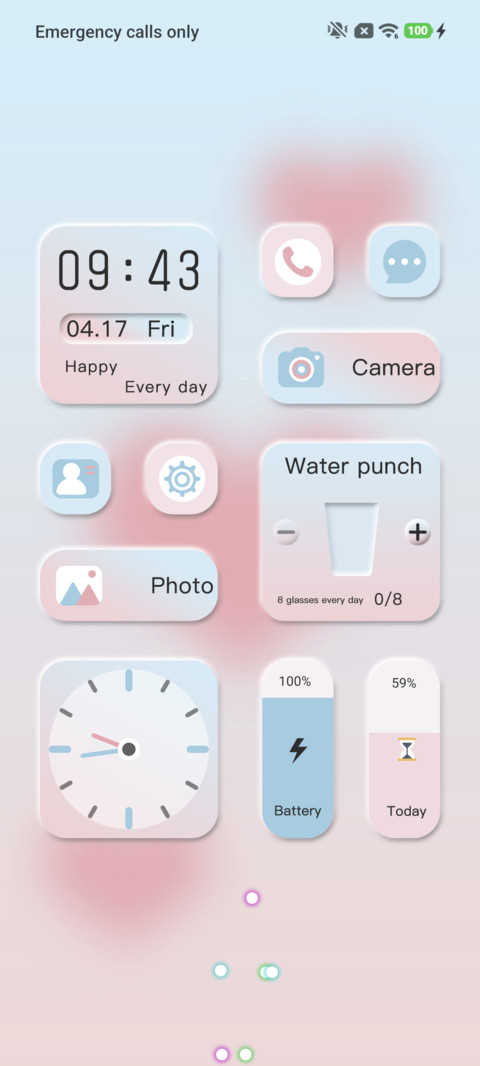 Pink Blue Minimal preview