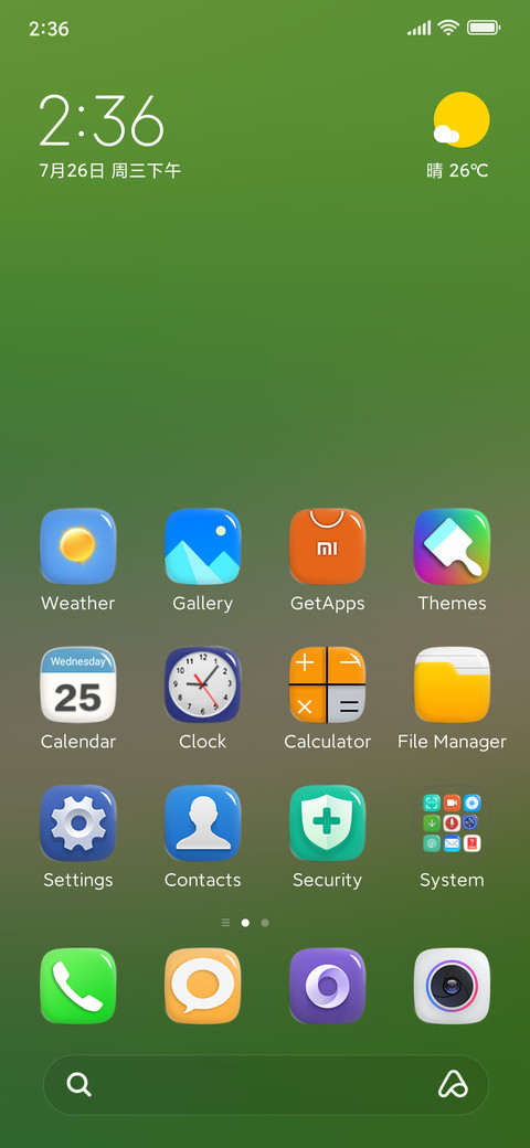 Global 5x7 Layout preview