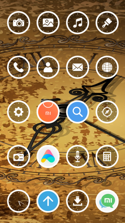 Vintage clock_3MDP preview