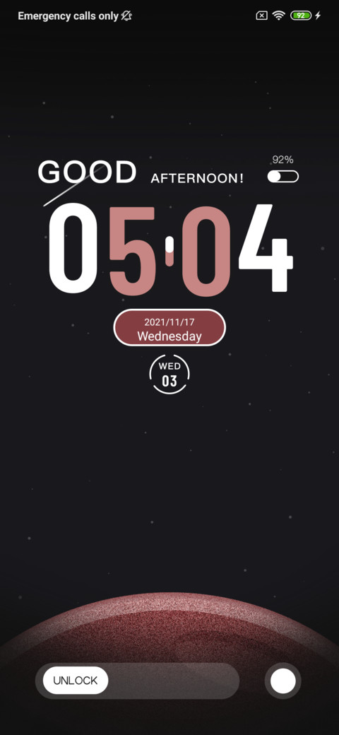 Dynamic planet preview