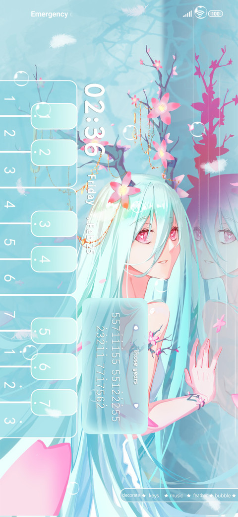 PianoGreenFlowers preview