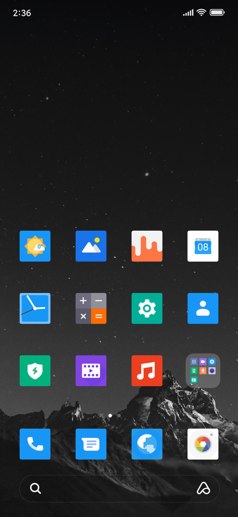 Pixel Experience Square 2 preview