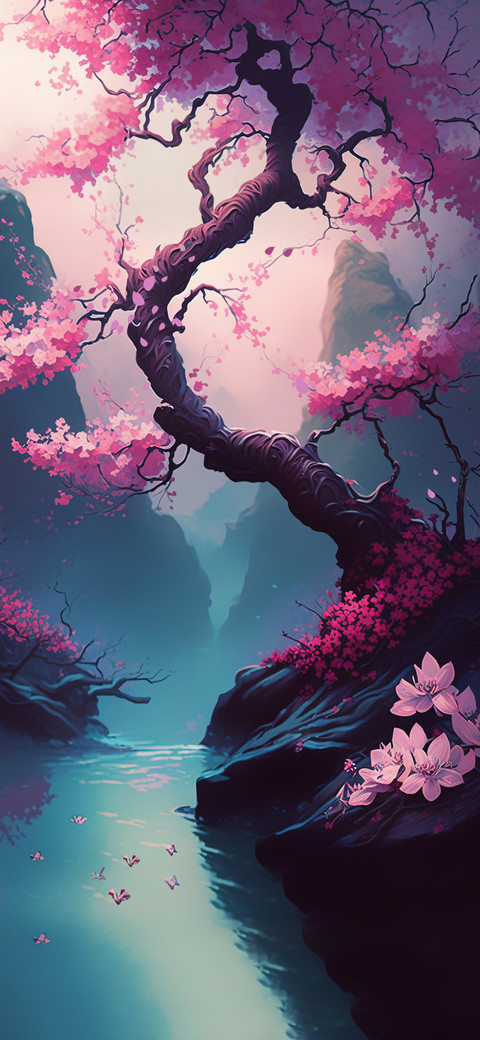 樱花树 樱花特效 preview