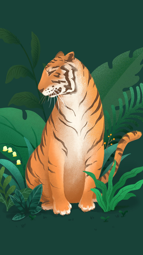 How powerful is a tiger's tongue preview