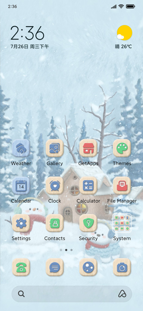 Winter Day Letter preview