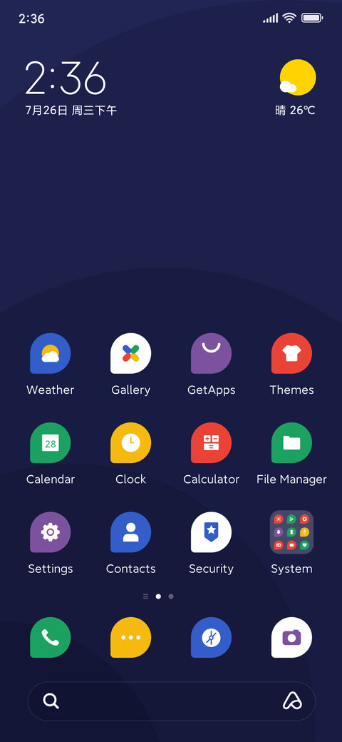 Minimalist preview