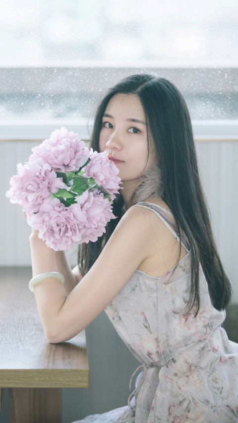 鲜花美女-站酷 preview