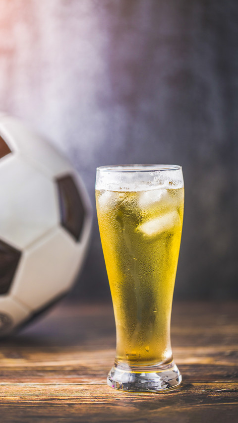 The blurred football background preview