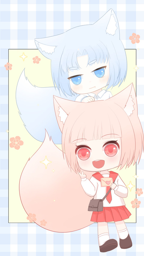 fox girl preview
