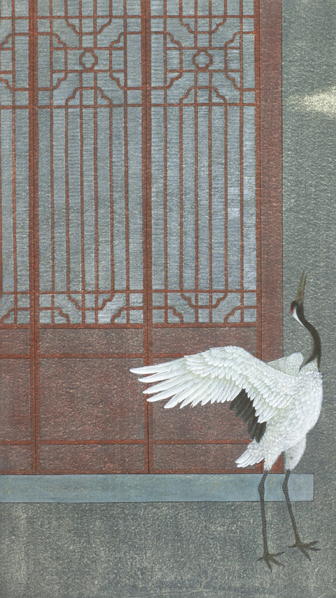 张发起新工笔作品 preview