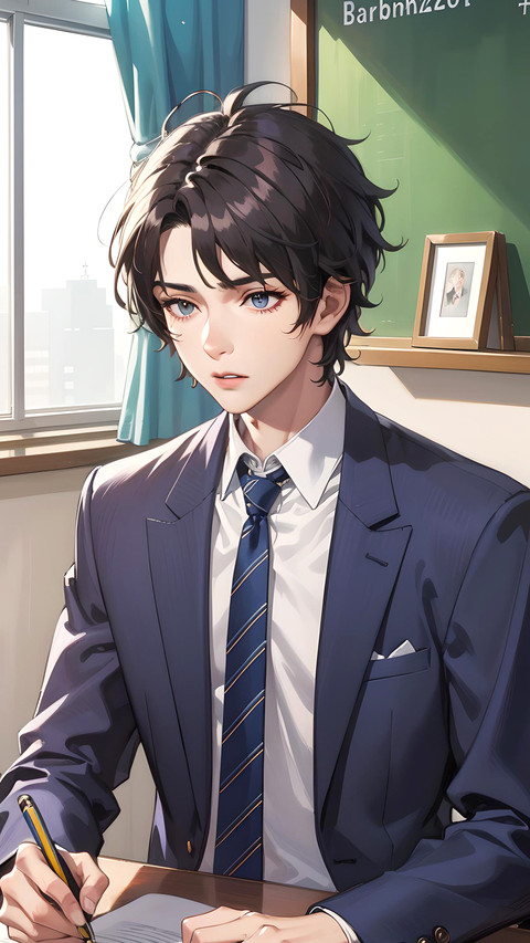 Handsome student-Desity preview