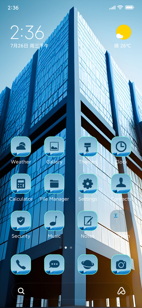 building glass preview