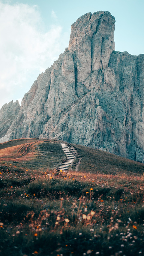 The rocks at the mountain pass preview