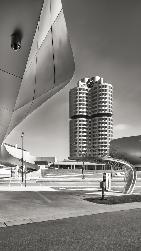 Futuristic bmw world munich germany preview