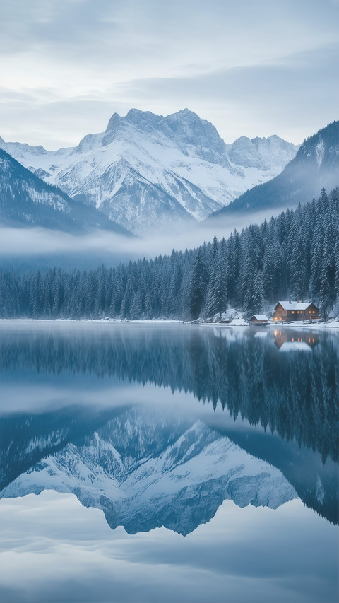Lake in the mountains.jpg preview