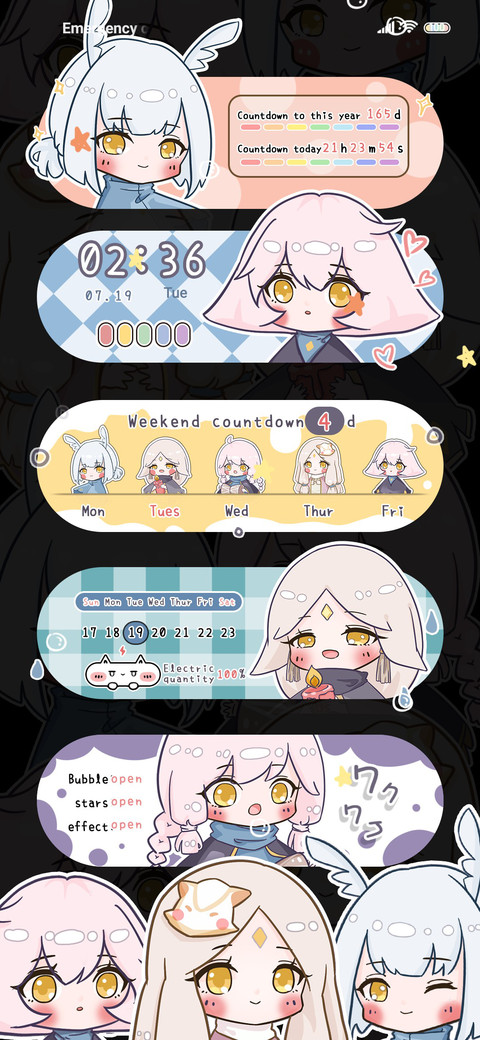 Dynamic cute girl preview