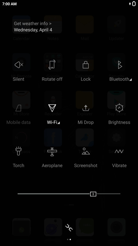 Flox Ui Dark v3 miui theme