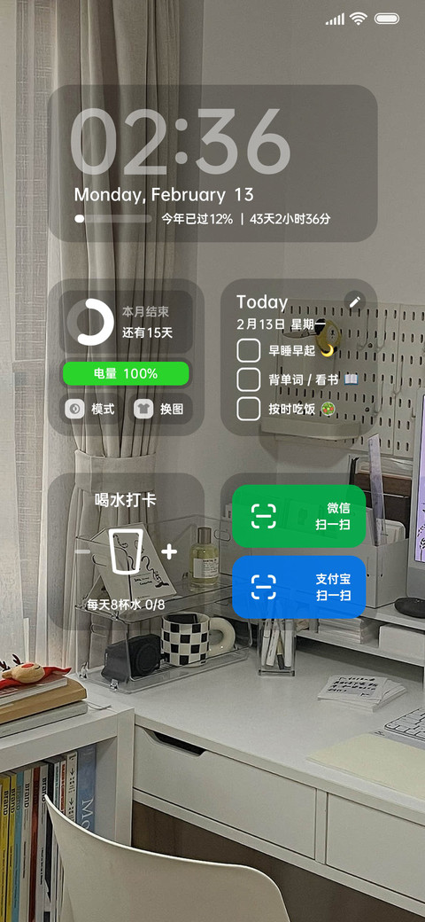 习惯小组件 preview