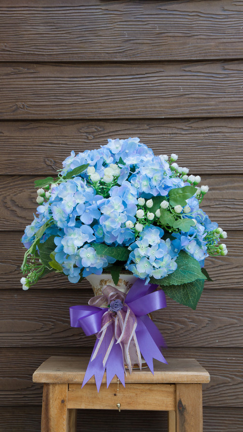How to send 9 hydrangeas preview