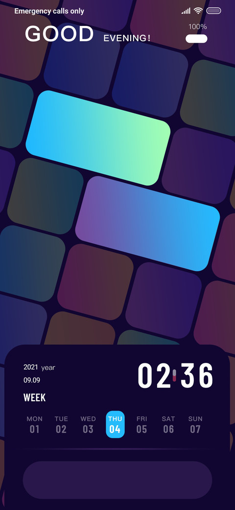Shining color preview