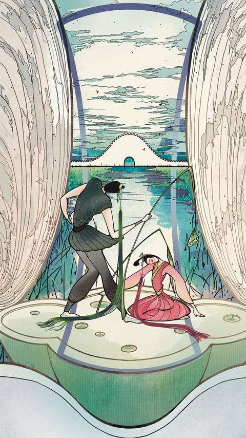 Mirage window fishing snow splashing spring cutting 2 preview