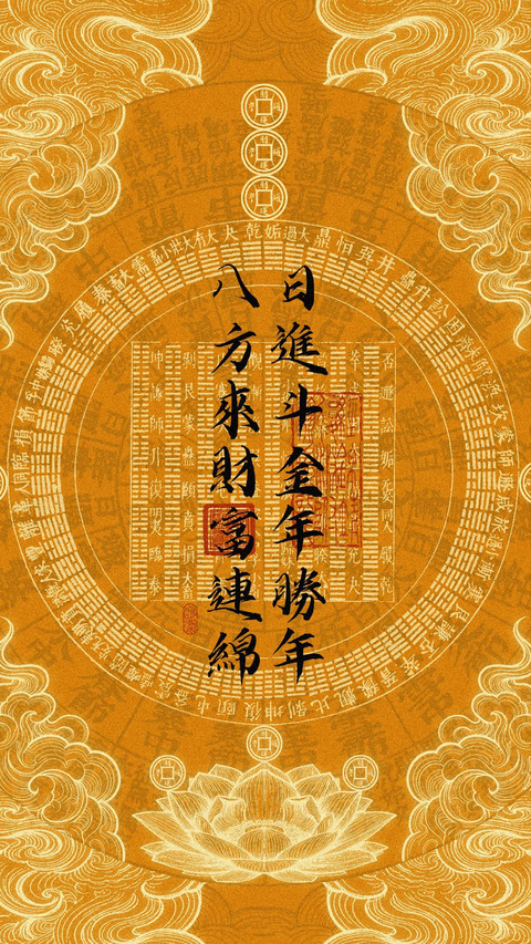 福气高能量壁纸-锐景创意 preview
