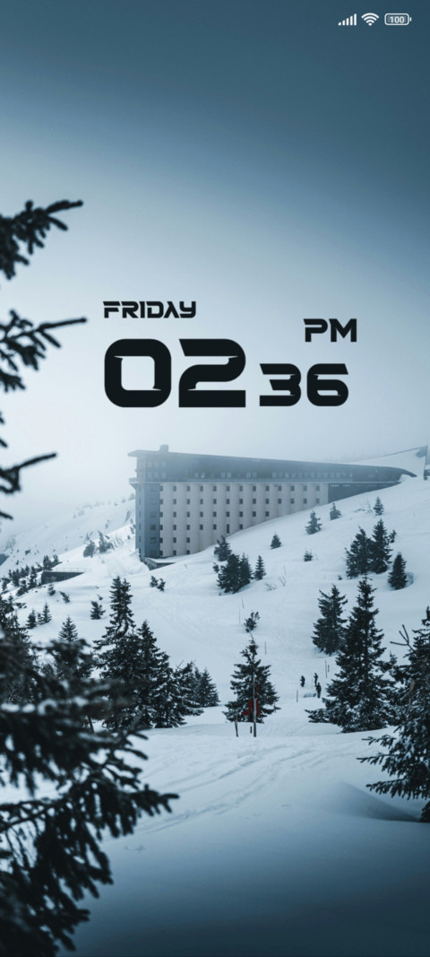 Snowy Building preview