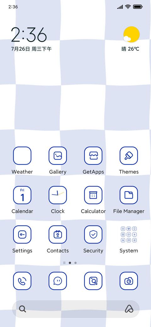 Klein blue preview
