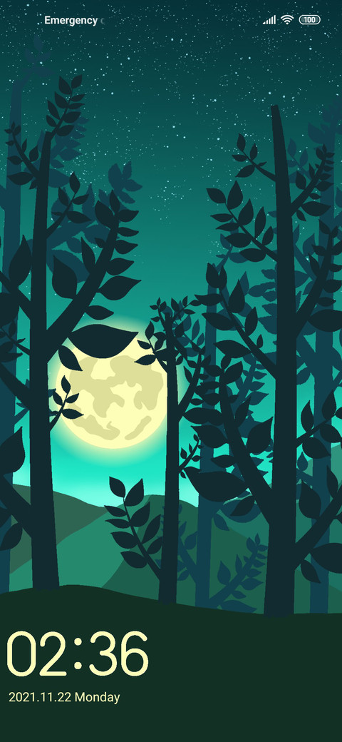 Quiet forest preview