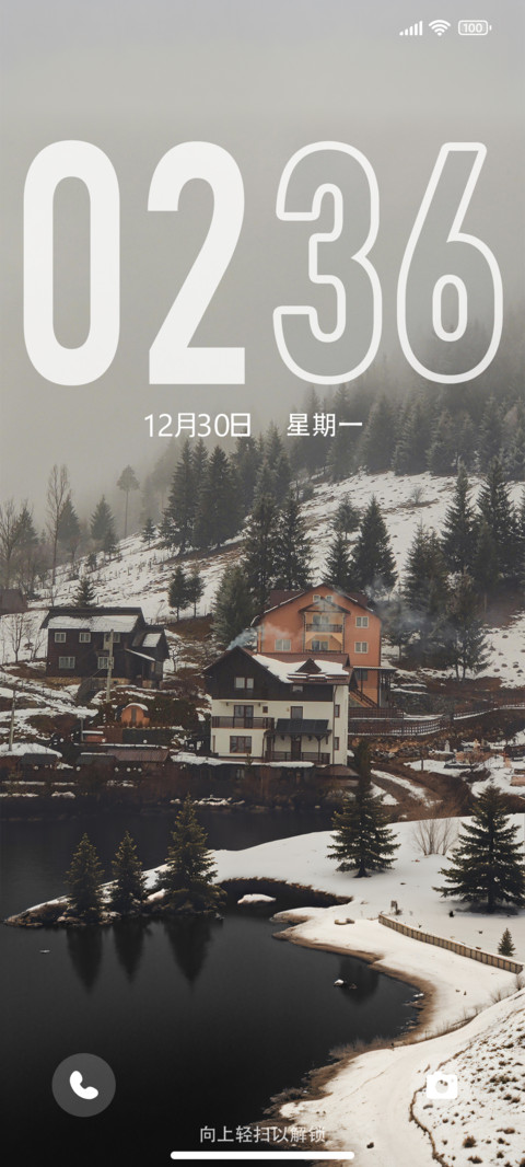 冬季雪屋 preview