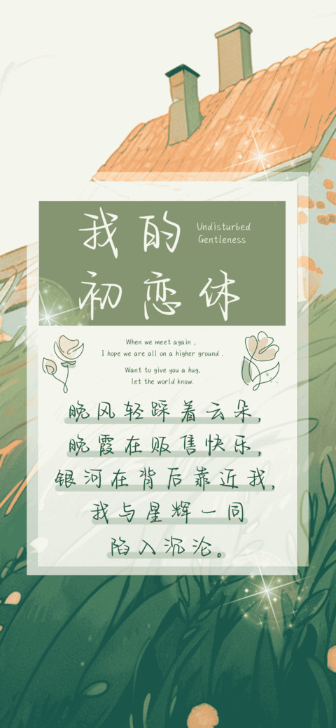 我的初恋体 preview