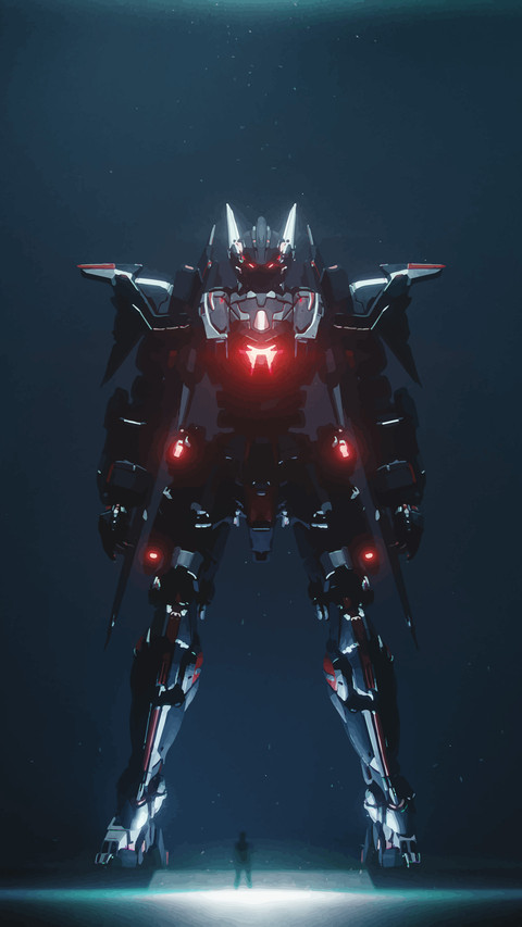 big robot game wallpaper preview